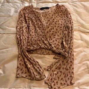 Floral Crop Top-size XS